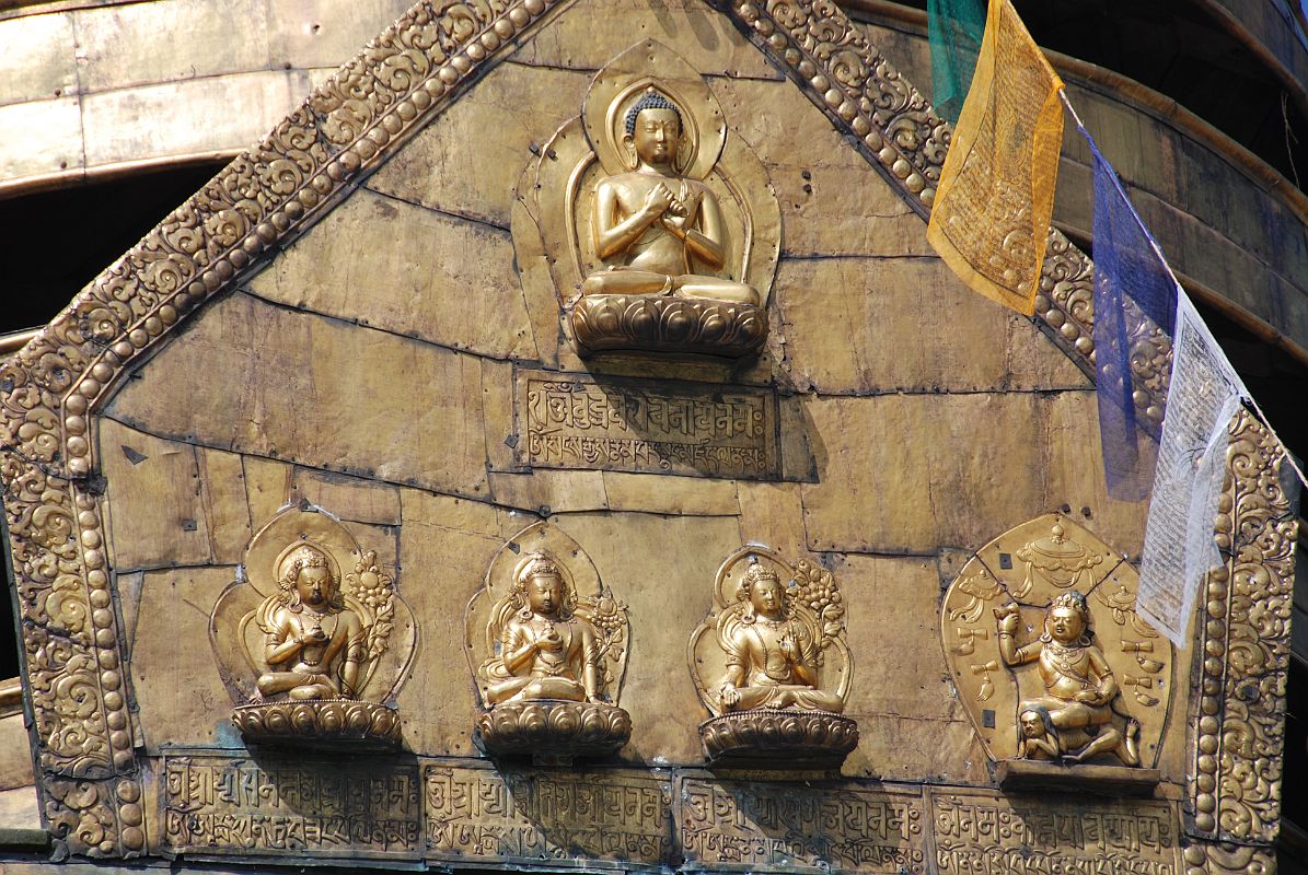 Kathmandu Swayambhunath 18 Swayambhunath Torana Close Up 